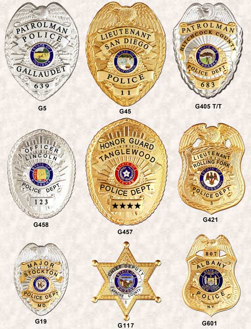 police badges GA-REL Panel Badges Page 6 GAREL