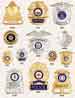 Police Badge Shields 6